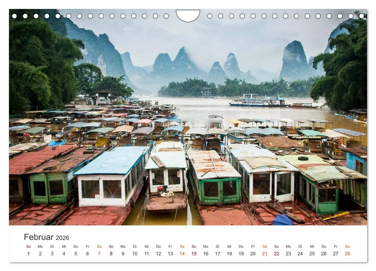 Bild: 9783457876268 | China - Tradition und Moderne (Wandkalender 2026 DIN A4 quer),...