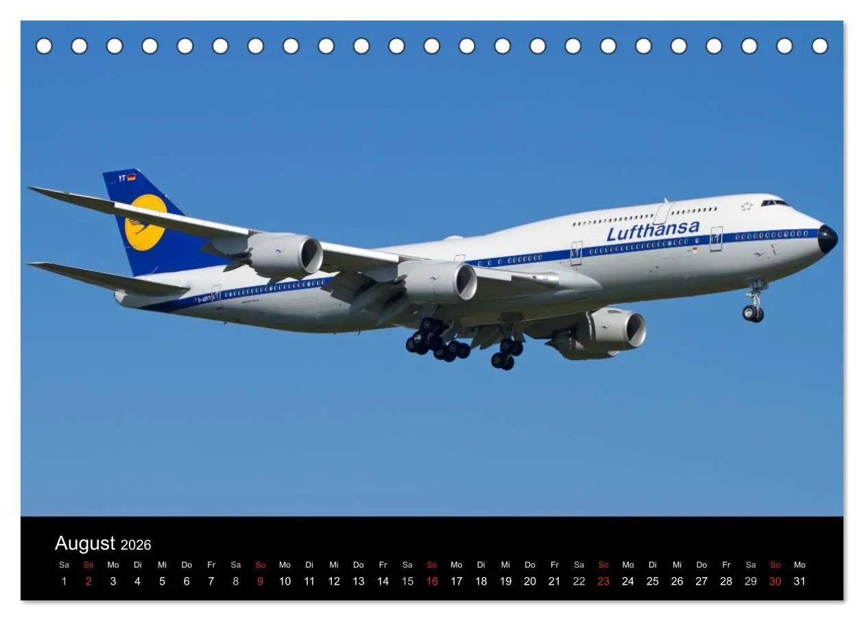 Bild: 9783516036268 | Schönheit der Flugzeuge (Tischkalender 2026 DIN A5 quer), CALVENDO...