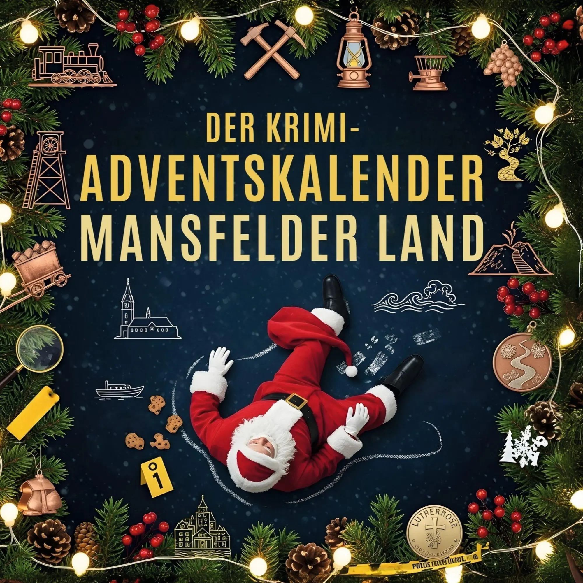 Cover: 9783695306268 | Der Krimi-Adventskalender Mansfelder Land | Isabella Peters | Buch