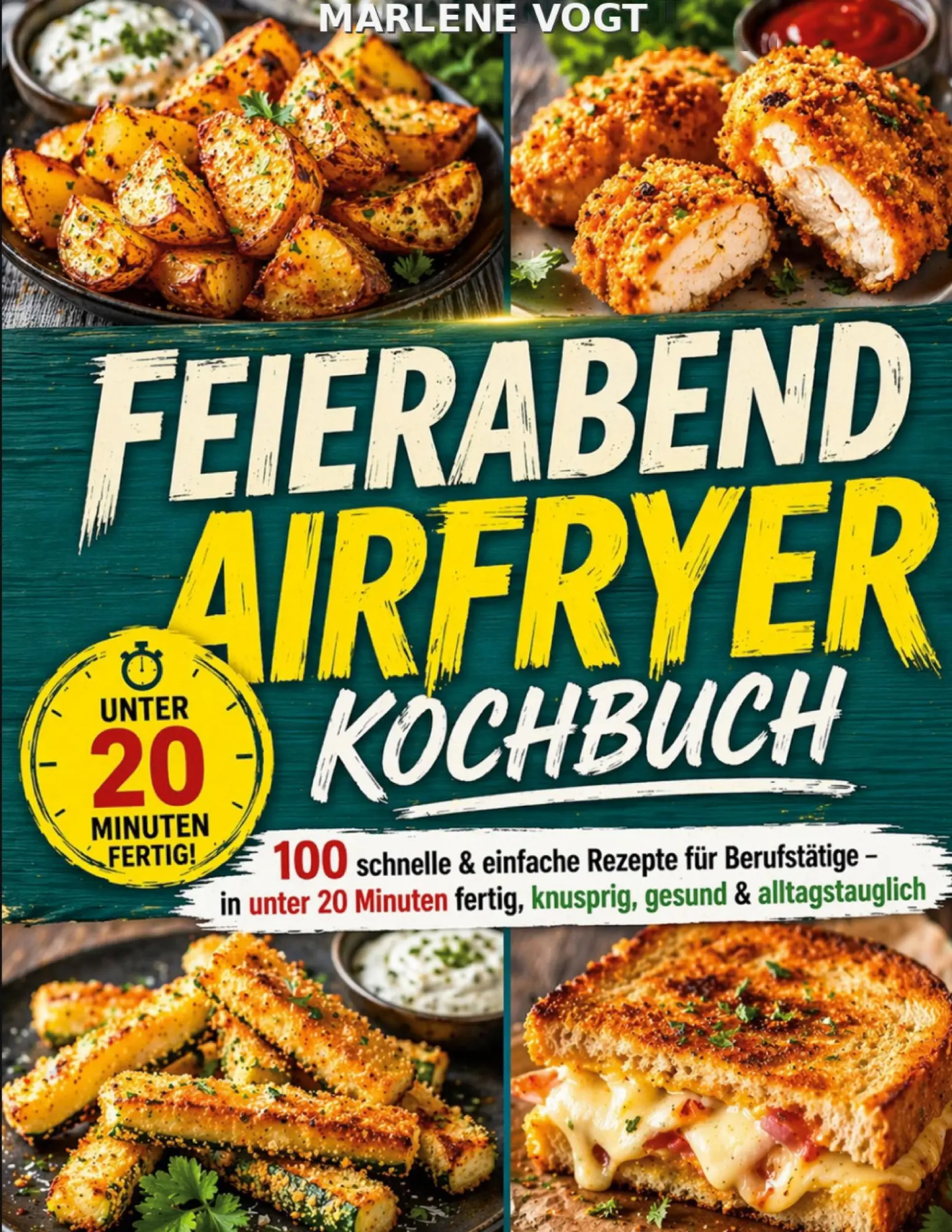 Cover: 9783696396268 | Feierabend Airfryer Kochbuch | Marlene Vogt | Taschenbuch | 102 S.