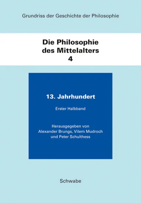 Cover: 9783796526268 | Grundriss der Geschichte der Philosophie / Die Philosophie des...