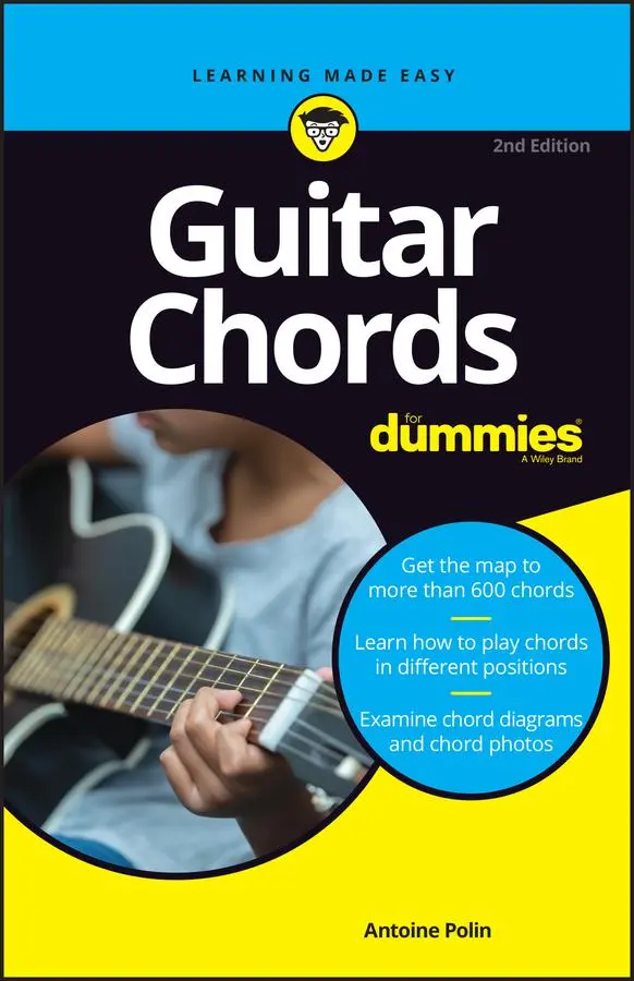 Cover: 9781394156368 | Guitar Chords for Dummies | Antoine Polin | Taschenbuch | 384 S.