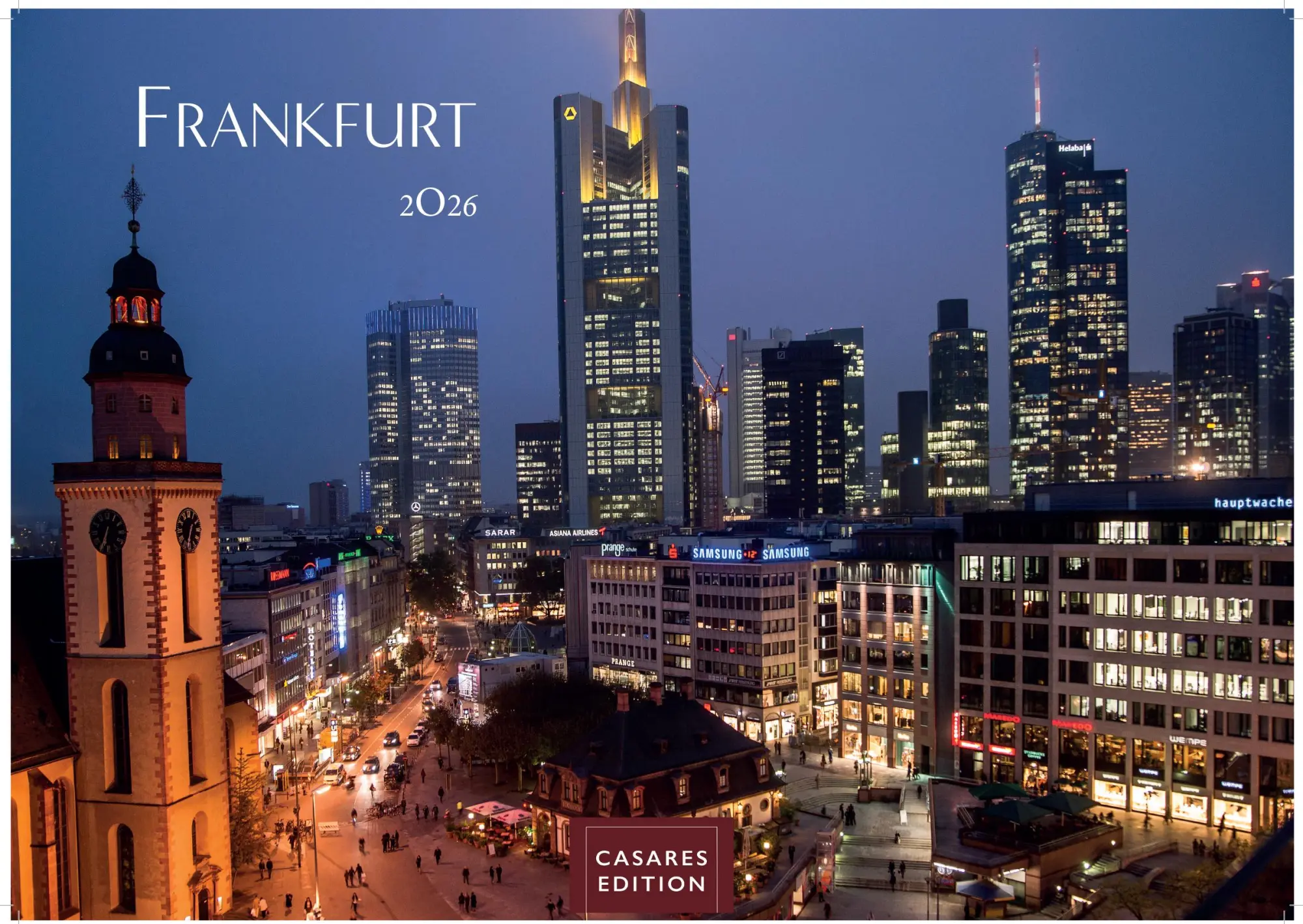 Cover: 9781835246368 | Frankfurt 2026 L 35x50cm | Kalender | 14 S. | Deutsch | 2026