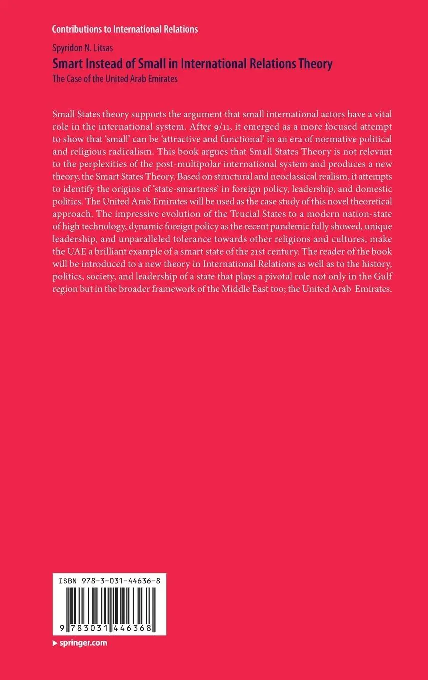Rückseite: 9783031446368 | Smart Instead of Small in International Relations Theory | Litsas | xv