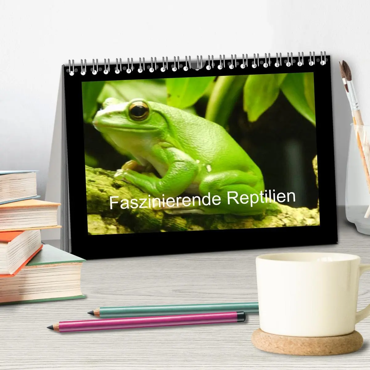 Bild: 9783516196368 | Faszinierende Reptilien (Tischkalender 2026 DIN A5 quer), CALVENDO...
