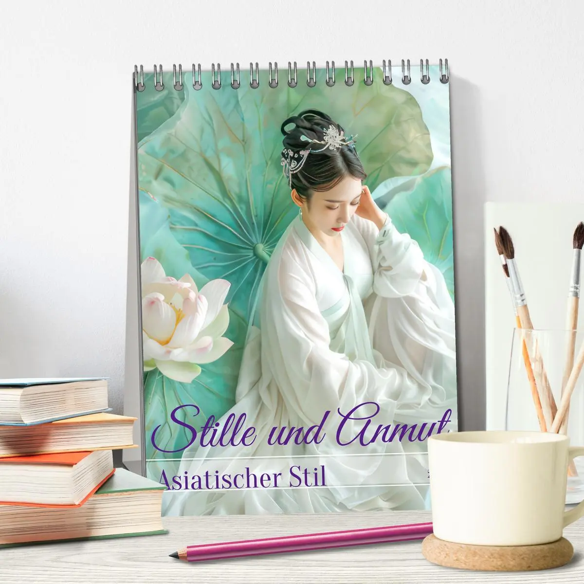 Bild: 9783516266368 | Stille und Anmut - Asiatischer Stil (Tischkalender 2026 DIN A5...