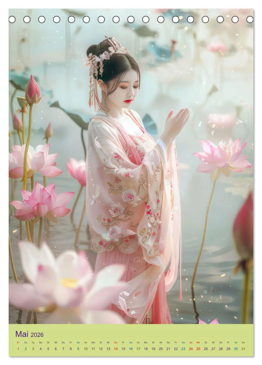 Bild: 9783516266368 | Stille und Anmut - Asiatischer Stil (Tischkalender 2026 DIN A5...