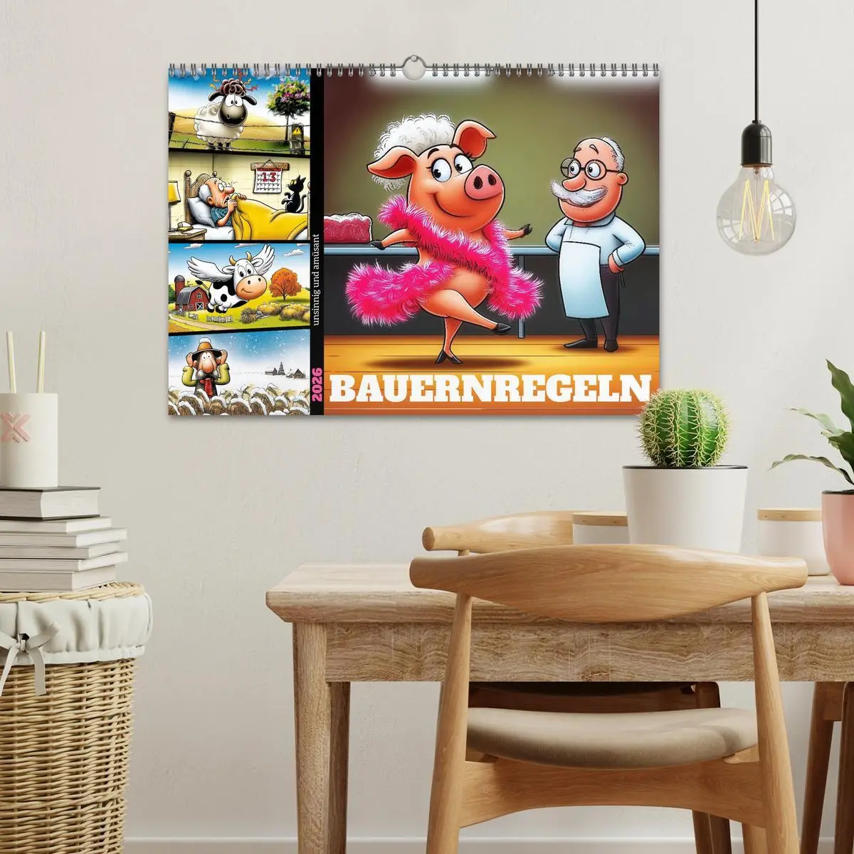 Bild: 9783516646368 | Bauernregeln, unsinnig und amüsant (Wandkalender 2026 DIN A3 quer),...