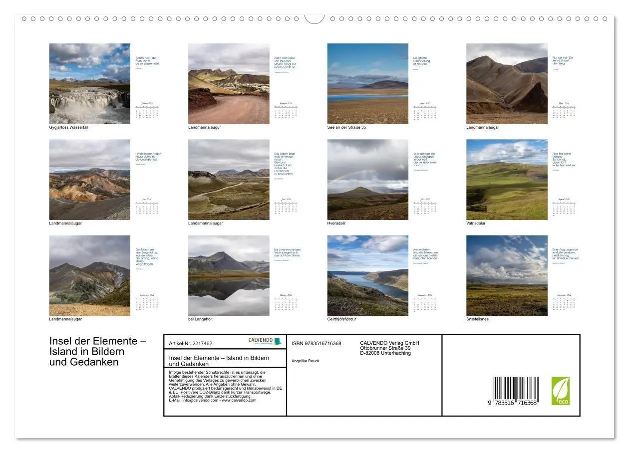 Bild: 9783516716368 | Insel der Elemente - Island in Bildern und Gedanken (hochwertiger...