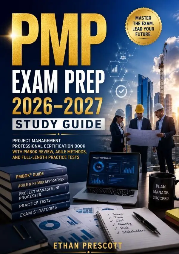 Cover: 9783565536368 | PMP Exam Prep 2026-2027 Study Guide | Ethan Prescott | Taschenbuch
