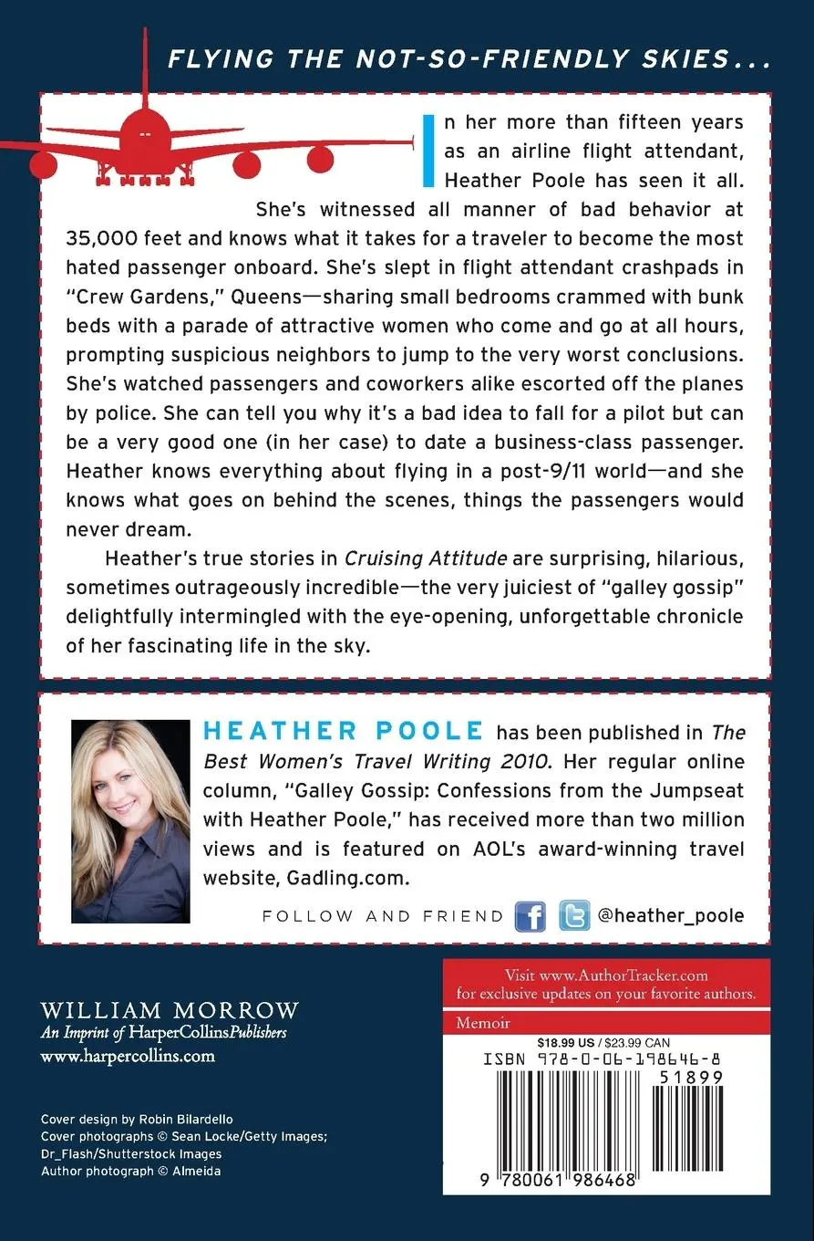 Rückseite: 9780061986468 | Cruising Attitude | Heather Poole | Taschenbuch | 262 S. | Englisch