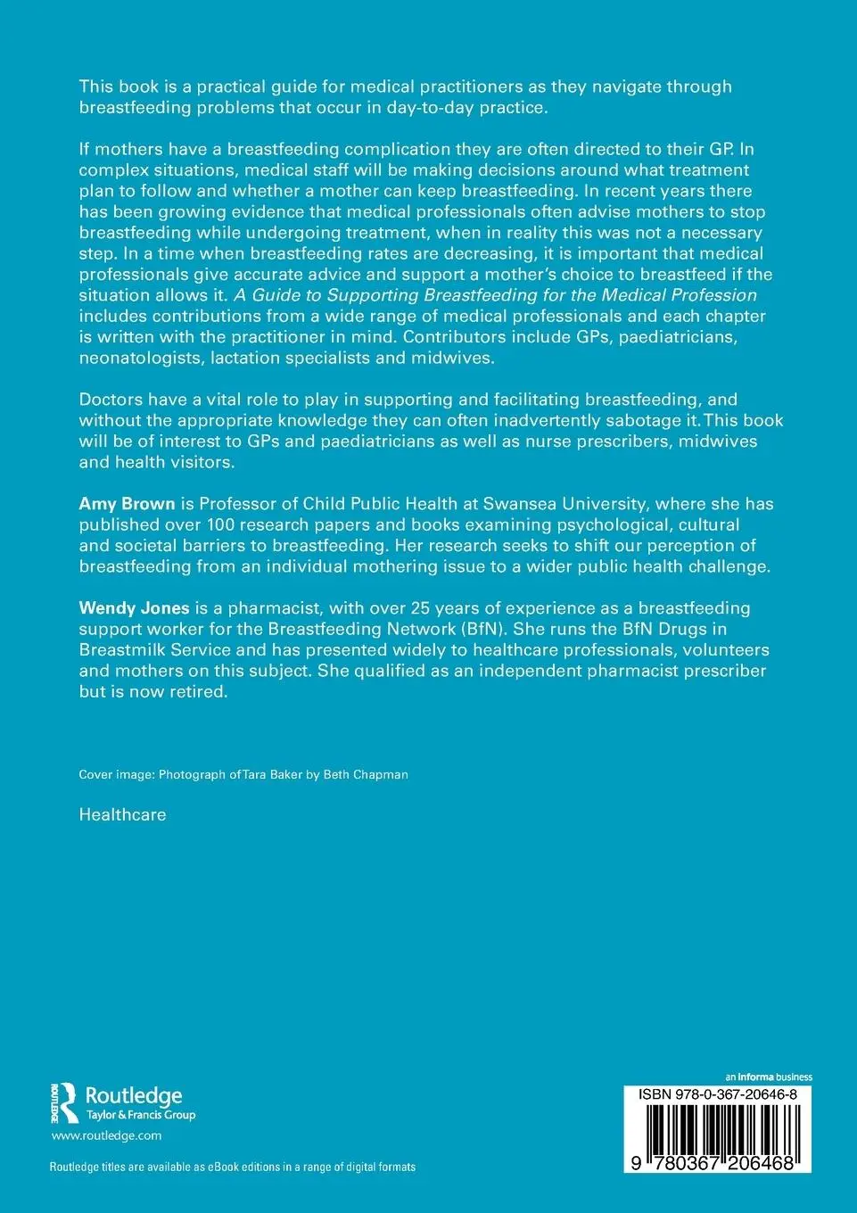 Rückseite: 9780367206468 | A Guide to Supporting Breastfeeding for the Medical Profession | Buch