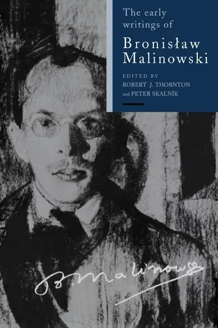Cover: 9780521026468 | The Early Writings of Bronislaw Malinowski | Robert Thornton (u. a.)