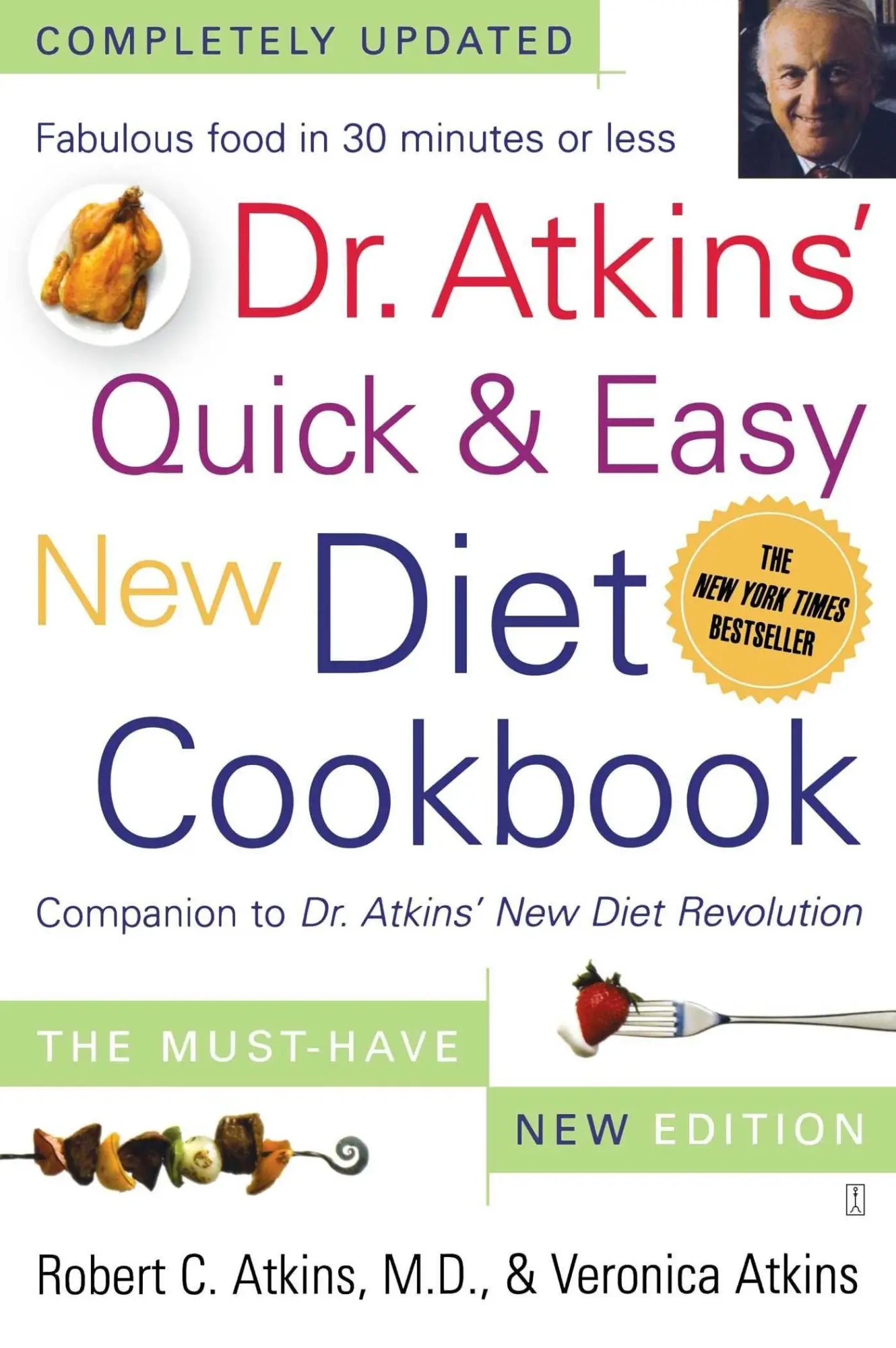 Cover: 9780743266468 | Dr. Atkins' Quick &amp; Easy New Diet Cookbook | Robert C. Atkins (u. a.)
