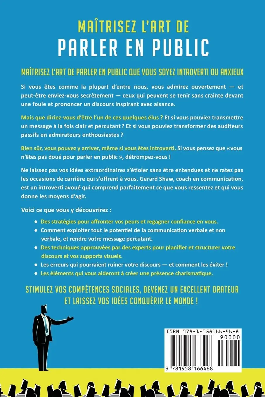 Rückseite: 9781958166468 | Maîtrisez l'art de parler en public | Gerard Shaw | Taschenbuch | 2023
