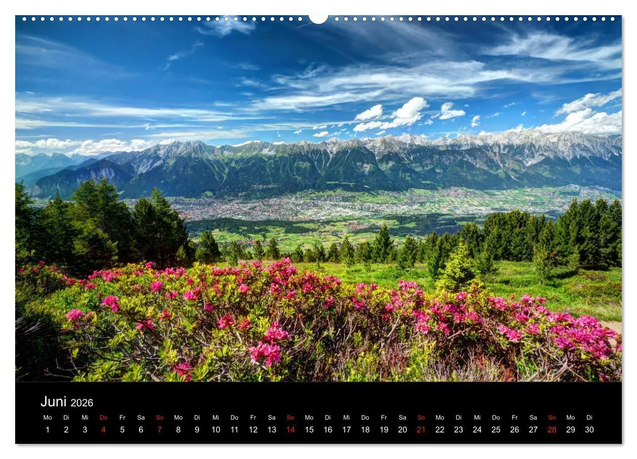 Bild: 9783457926468 | Innsbruck - Capital of the Alps (Wandkalender 2026 DIN A2 quer),...