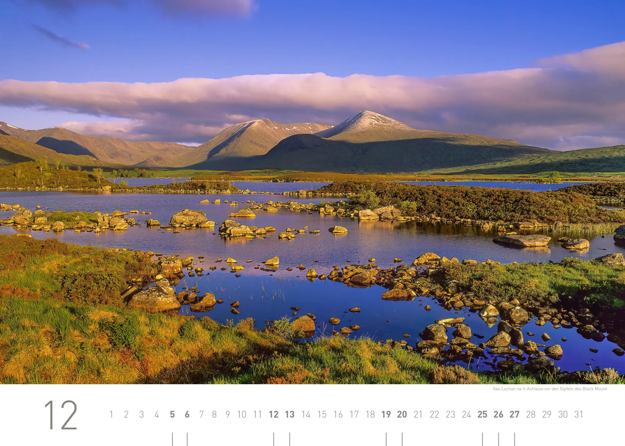 Bild: 9783968556468 | Schottland Exklusivkalender 2026 | Hartmut Krinitz | Kalender | 14 S.