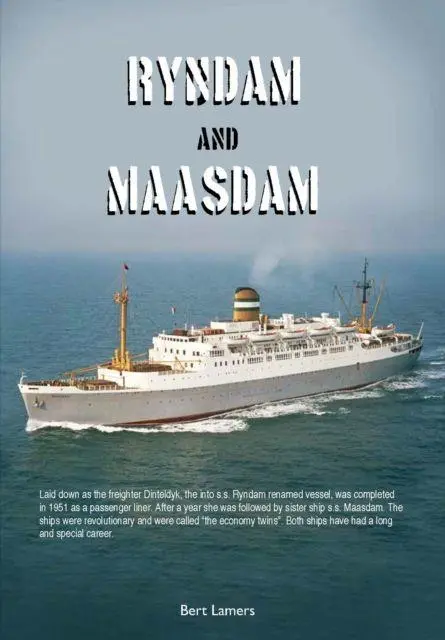 Cover: 9789464566468 | Liners 7 - Ryndam and Maasdam | Bert Lamers | Taschenbuch | Englisch