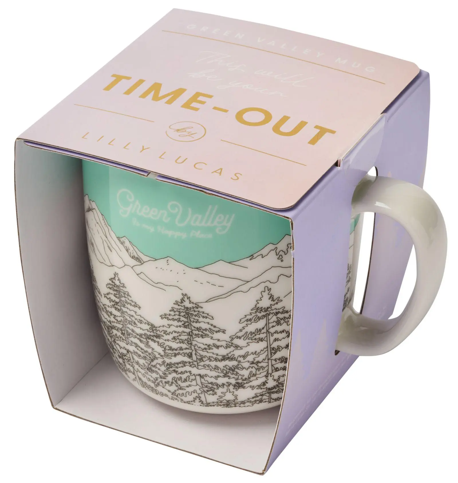 Bild: 4251693906568 | Green Valley Mug 'Whispering Pines' | Lilly Lucas | 1 S. | Deutsch
