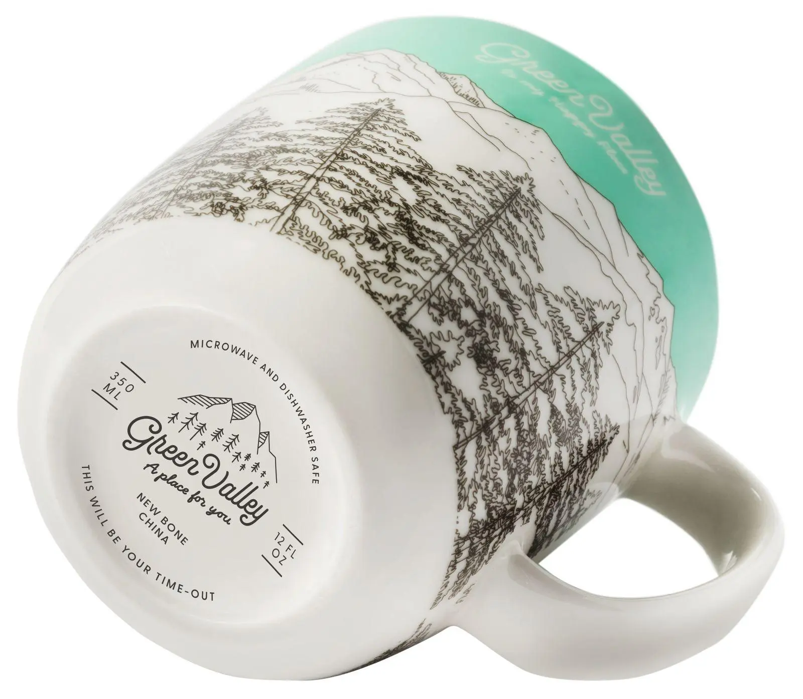 Bild: 4251693906568 | Green Valley Mug 'Whispering Pines' | Lilly Lucas | 1 S. | Deutsch