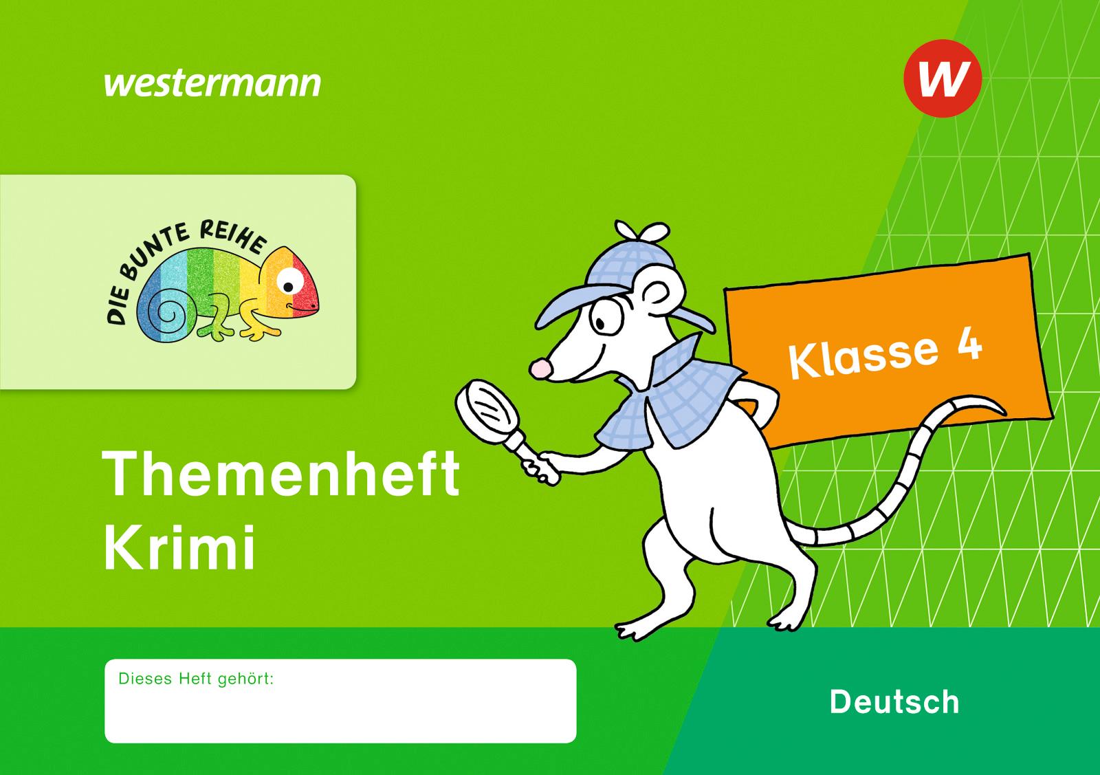 Cover: 9783141176568 | DIE BUNTE REIHE - Deutsch 4. Themenheft Krimi Klasse 4 | Emanuel