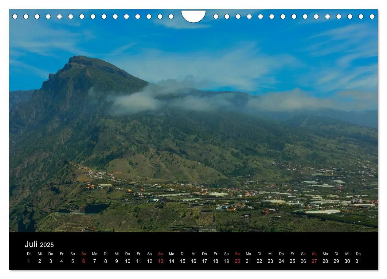 Bild: 9783435686568 | La Palma - die grüne Insel (Wandkalender 2025 DIN A4 quer),...