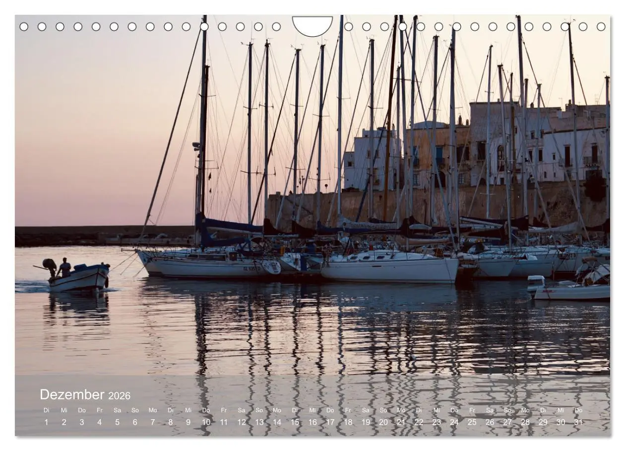 Bild: 9783457606568 | Apuliens Küstenorte (Wandkalender 2026 DIN A4 quer), CALVENDO...
