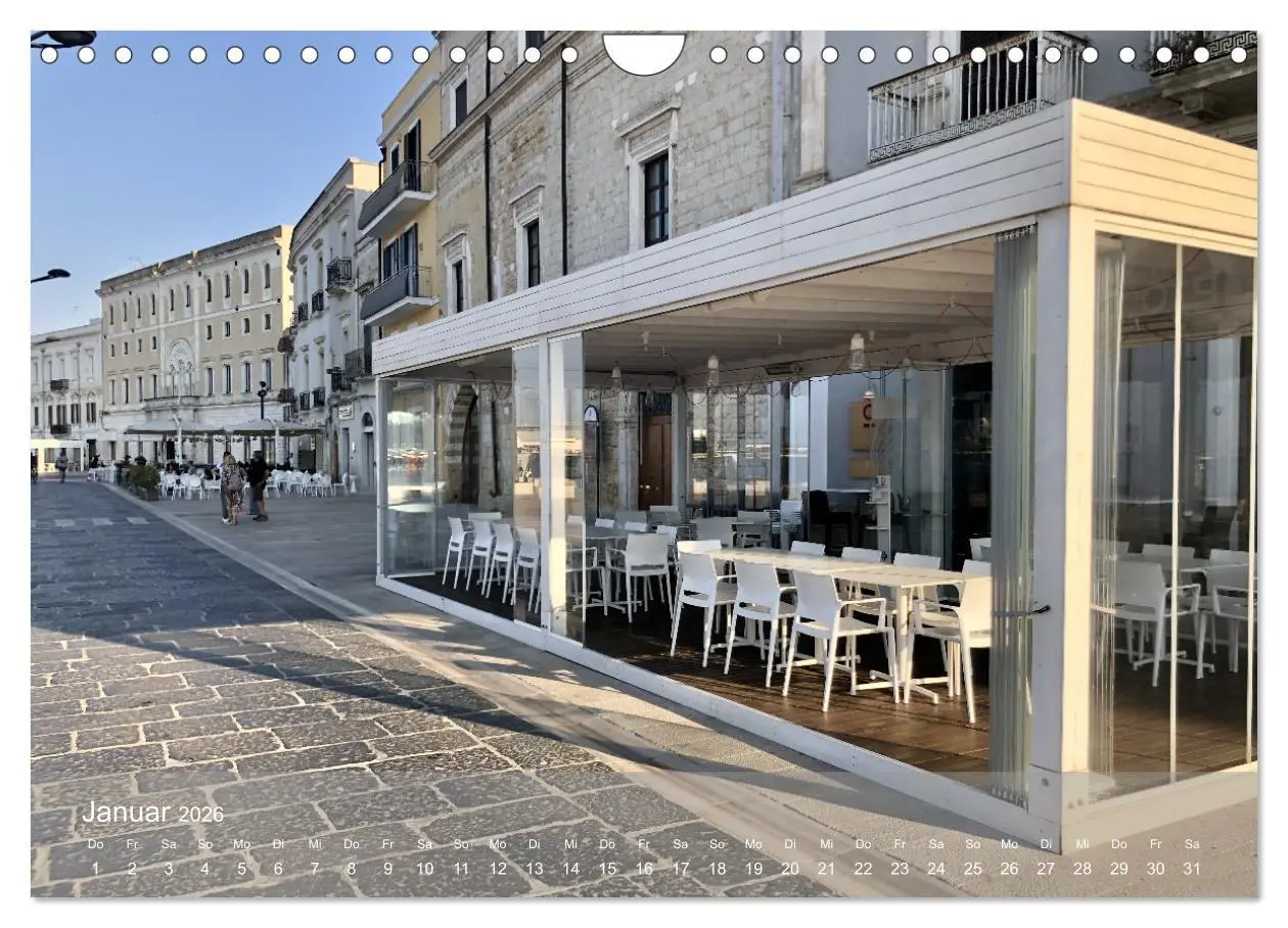 Bild: 9783457606568 | Apuliens Küstenorte (Wandkalender 2026 DIN A4 quer), CALVENDO...