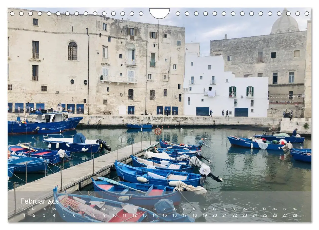Bild: 9783457606568 | Apuliens Küstenorte (Wandkalender 2026 DIN A4 quer), CALVENDO...