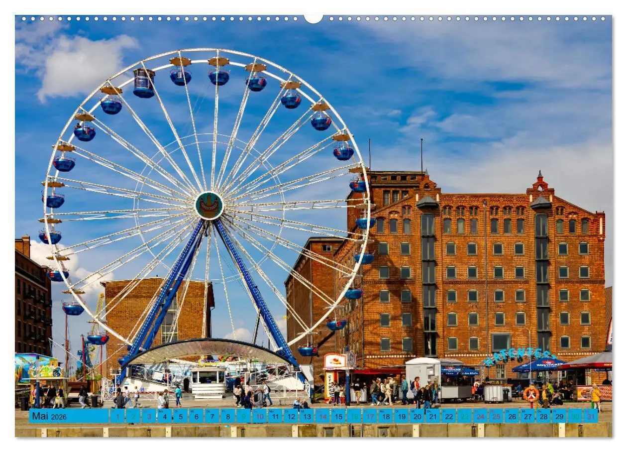 Bild: 9783457776568 | Hansestadt Wismar - Sehnsuchtsort (Wandkalender 2026 DIN A2 quer),...