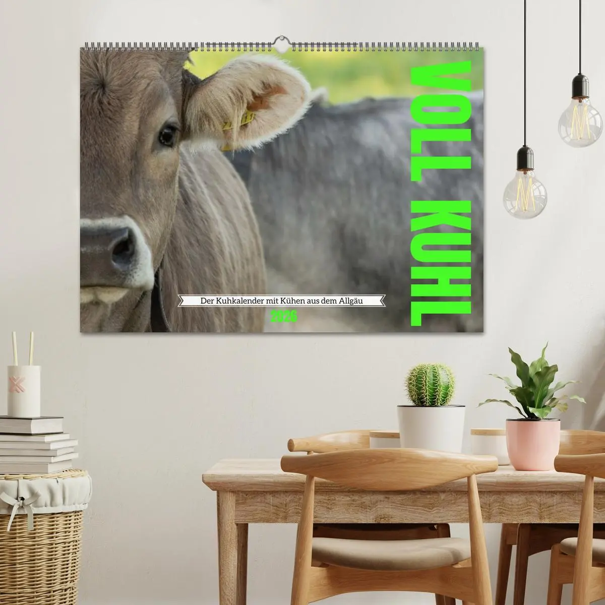 Bild: 9783516626568 | Voll kuhl - der Kuhkalender mit Kühen aus dem Allgäu (Wandkalender...