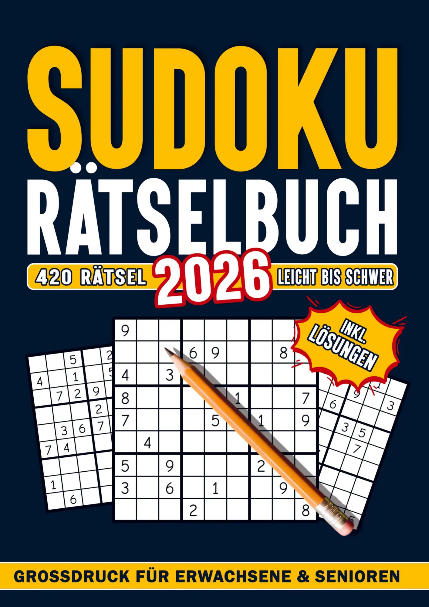 Cover: 9789403856568 | Sudoku für Erwachsene, Teenagers und Senioren: 420 Rätsel inkl....