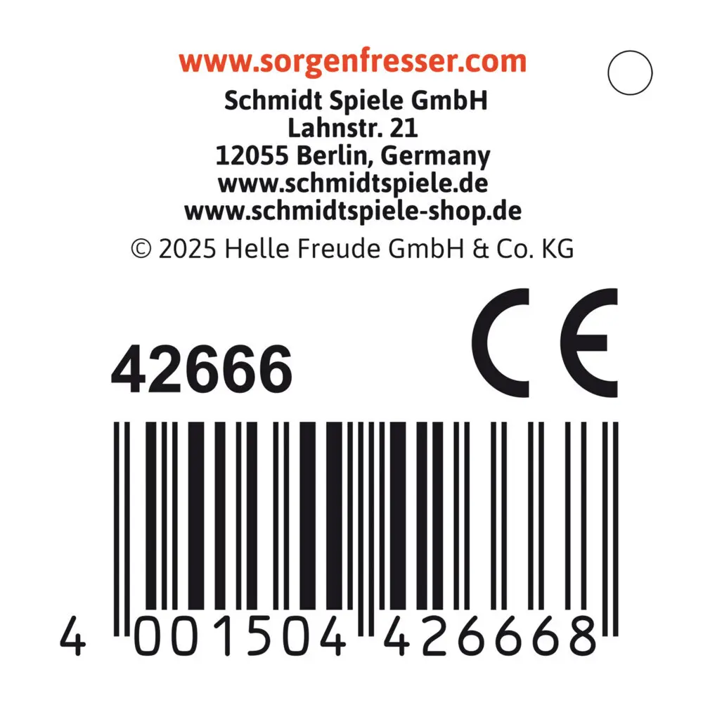 Bild: 4001504426668 | Aye-Q, 10,5 cm, Anhänger, 6 Stück im Polybeutel | Polybeutel | 42666