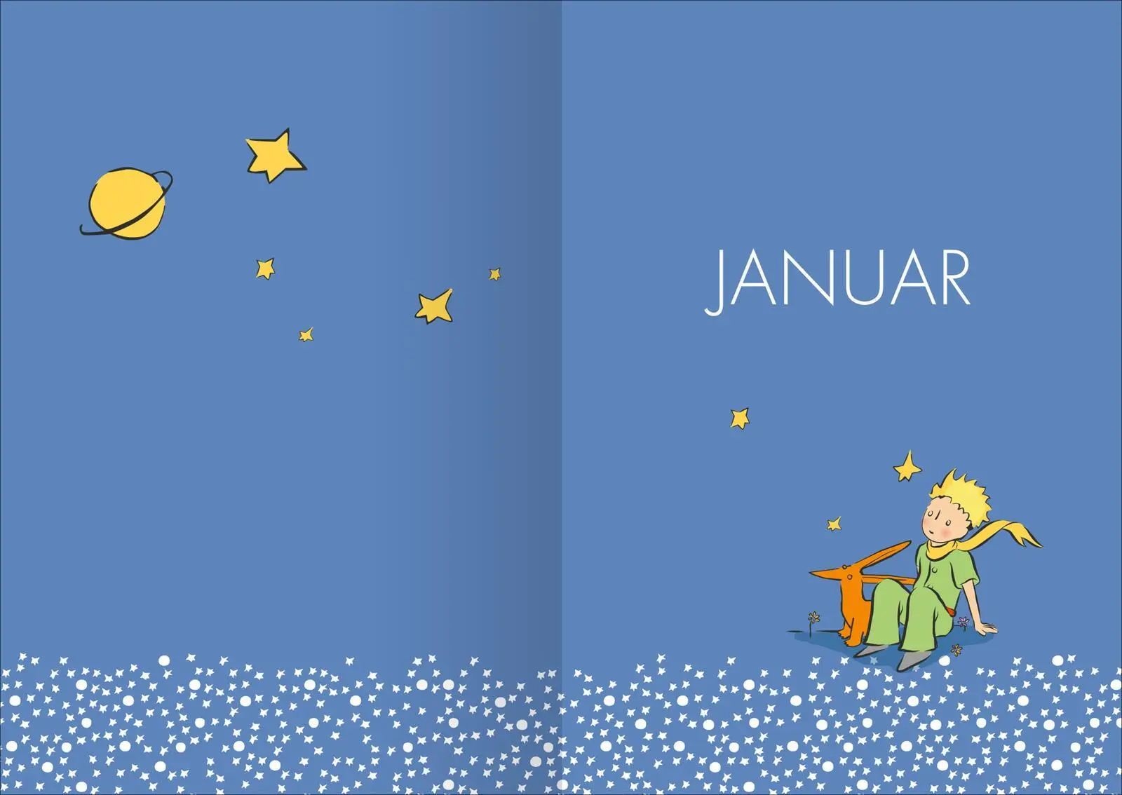Bild: 4014489136668 | Der Kleine Prinz 5 Jahresbuch | Antoine de Saint-Exupéry | Buch | 2025