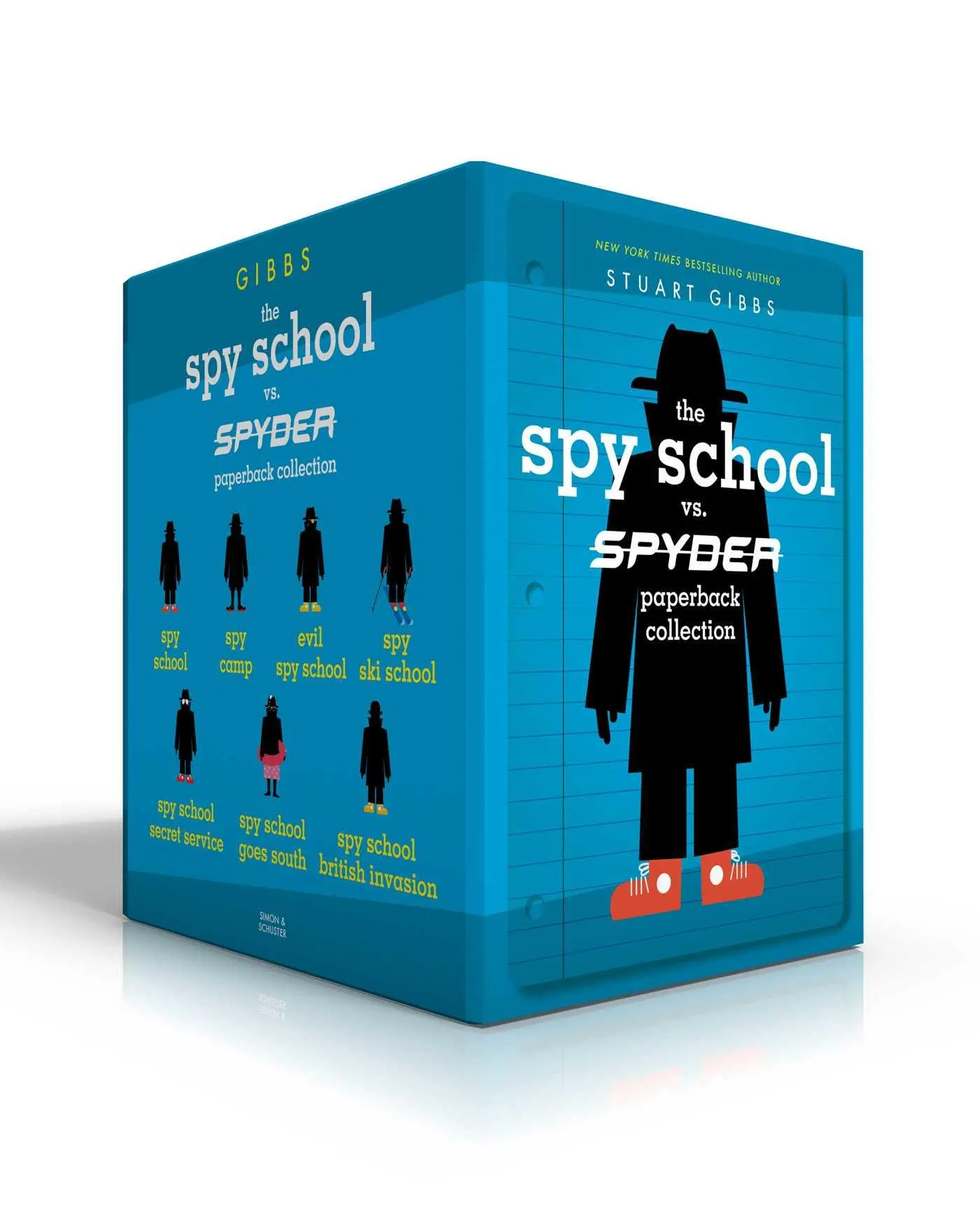 Cover: 9781534496668 | The Spy School vs. Spyder Paperback Collection (Boxed Set) | Gibbs