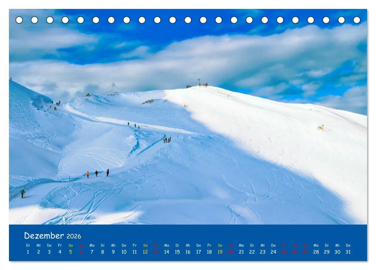 Bild: 9783457456668 | Allgäu Liebe (Tischkalender 2026 DIN A5 quer), CALVENDO Monatskalender