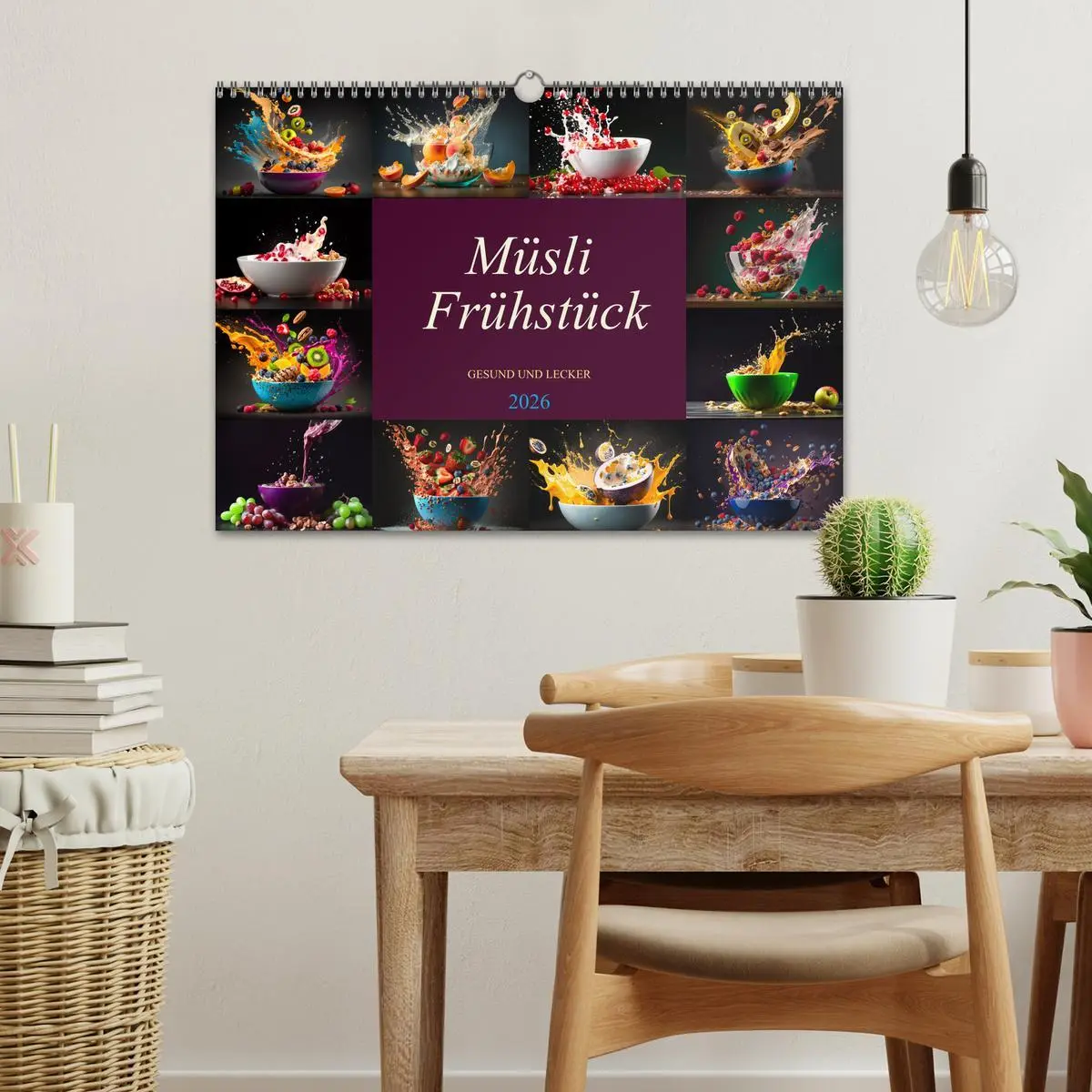 Bild: 9783457526668 | Müsli Frühstück (Wandkalender 2026 DIN A3 quer), CALVENDO...