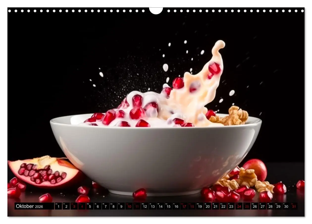 Bild: 9783457526668 | Müsli Frühstück (Wandkalender 2026 DIN A3 quer), CALVENDO...