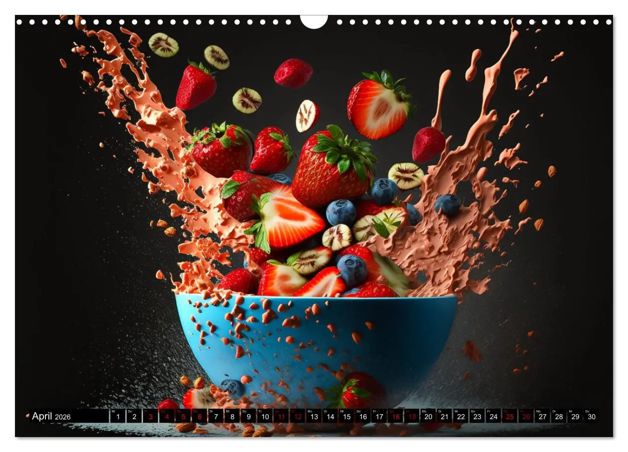 Bild: 9783457526668 | Müsli Frühstück (Wandkalender 2026 DIN A3 quer), CALVENDO...