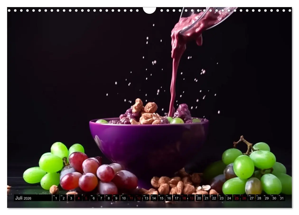 Bild: 9783457526668 | Müsli Frühstück (Wandkalender 2026 DIN A3 quer), CALVENDO...
