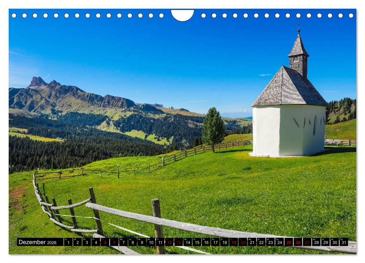Bild: 9783457696668 | Sehnsucht Seiser Alm (Wandkalender 2026 DIN A4 quer), CALVENDO...