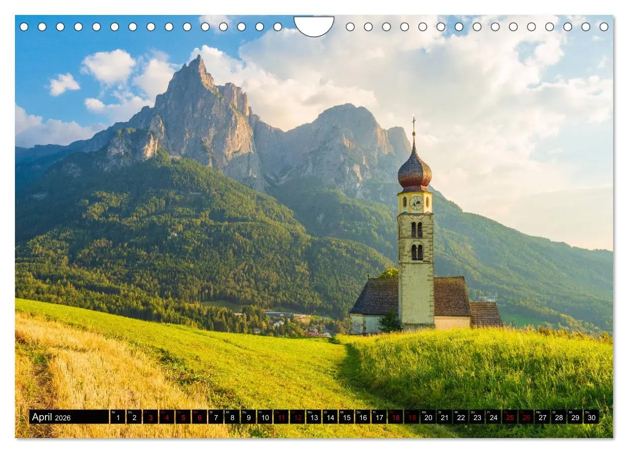 Bild: 9783457696668 | Sehnsucht Seiser Alm (Wandkalender 2026 DIN A4 quer), CALVENDO...