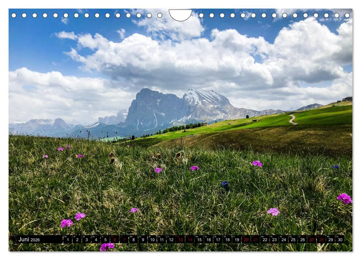 Bild: 9783457696668 | Sehnsucht Seiser Alm (Wandkalender 2026 DIN A4 quer), CALVENDO...