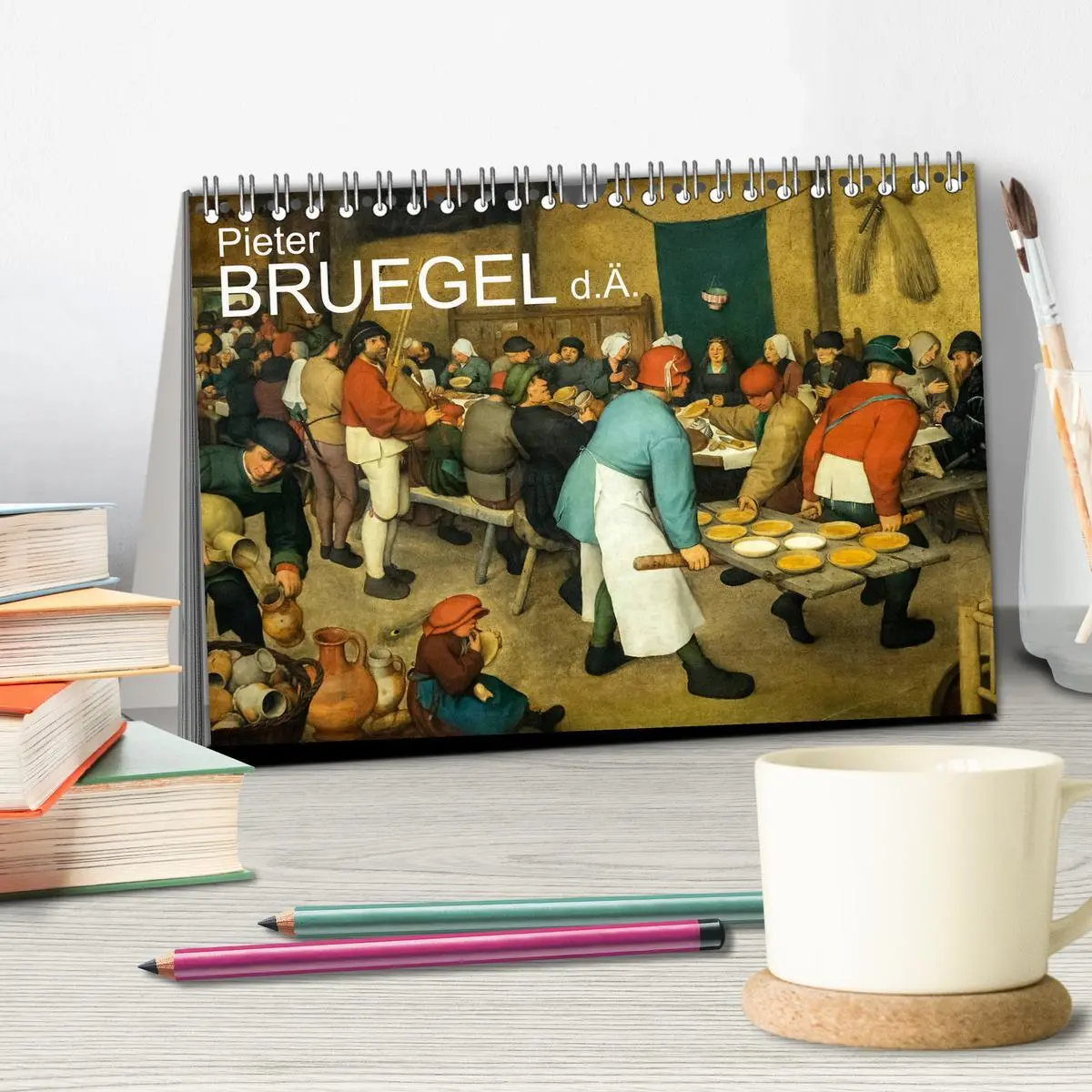 Bild: 9783516236668 | Pieter Bruegel d.Ä. (Tischkalender 2026 DIN A5 quer), CALVENDO...