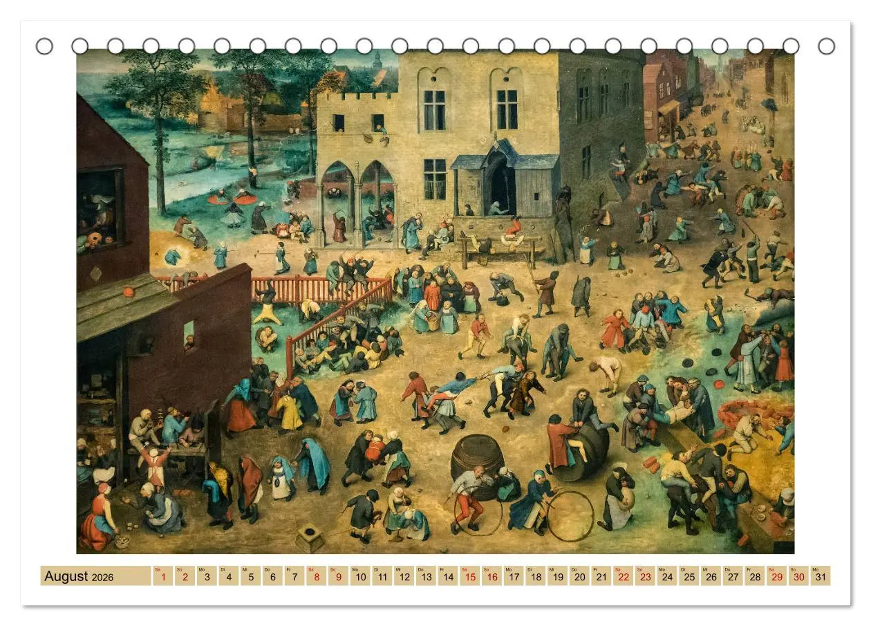 Bild: 9783516236668 | Pieter Bruegel d.Ä. (Tischkalender 2026 DIN A5 quer), CALVENDO...