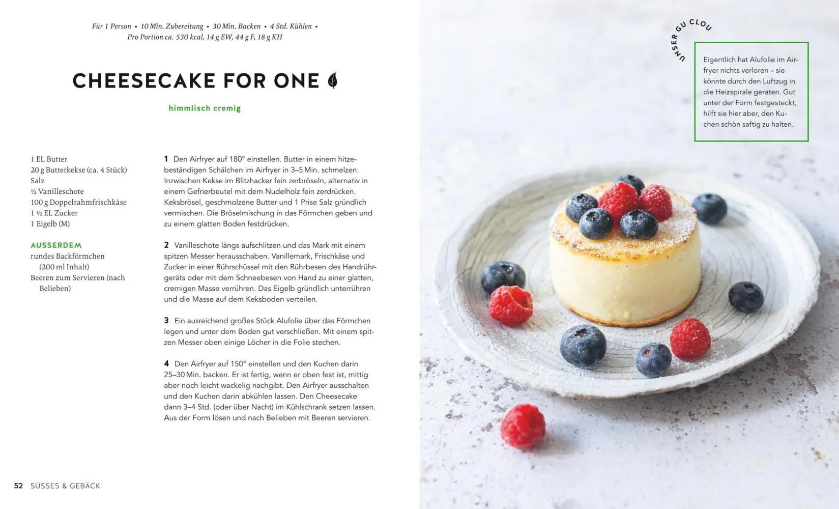 Bild: 9783833896668 | Airfryer for One | Schnelle Rezepte für 1 Person | Tanja Dusy | Buch