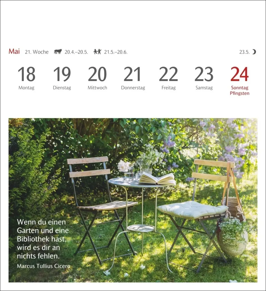 Bild: 9783840036668 | Die Welt der Bücher Postkartenkalender 2026 - Wochenkalender mit 53...