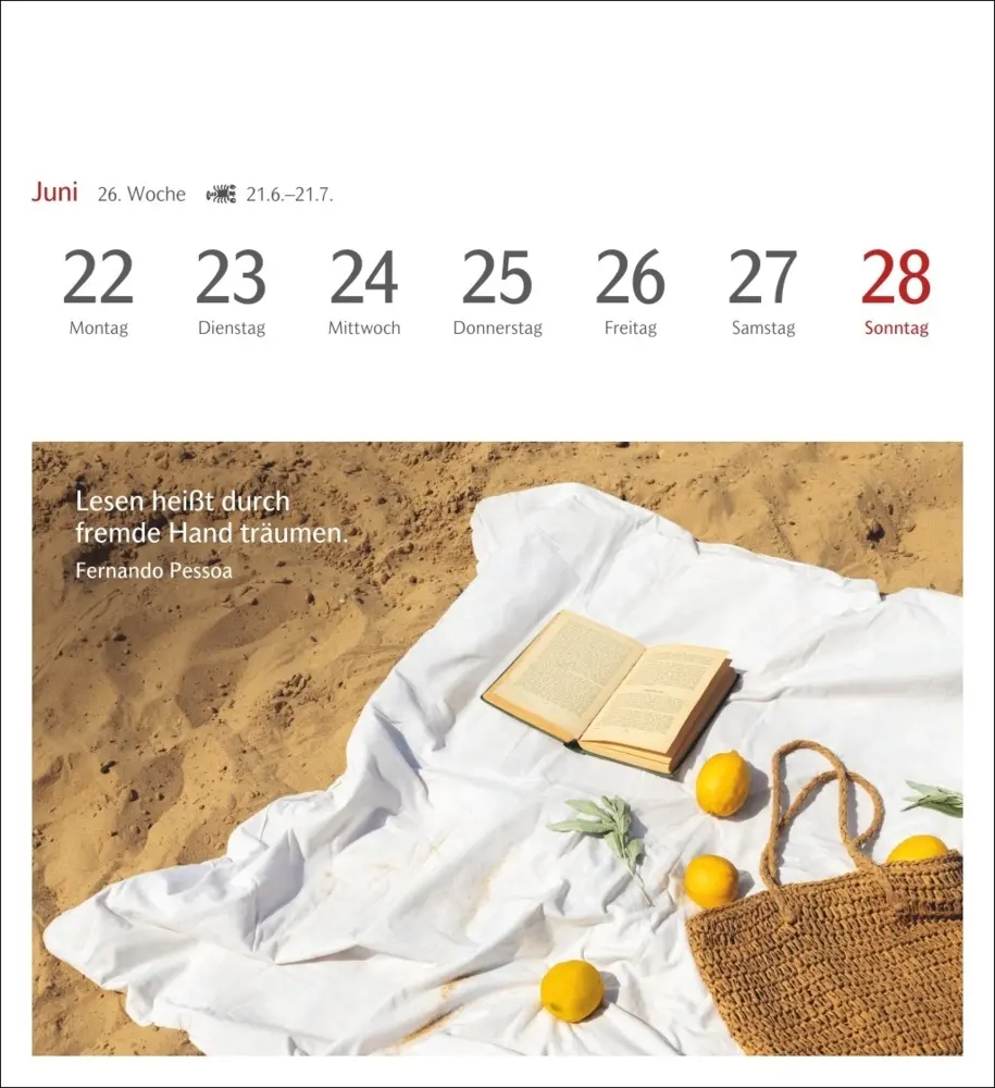 Bild: 9783840036668 | Die Welt der Bücher Postkartenkalender 2026 - Wochenkalender mit 53...