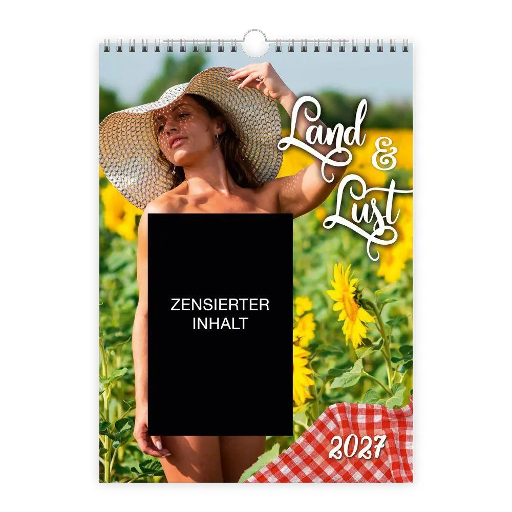 Cover: 9783988026668 | TRÖTSCH - Erotikkalender Land &amp; Lust 2027 | KG | Kalender | 24 S.