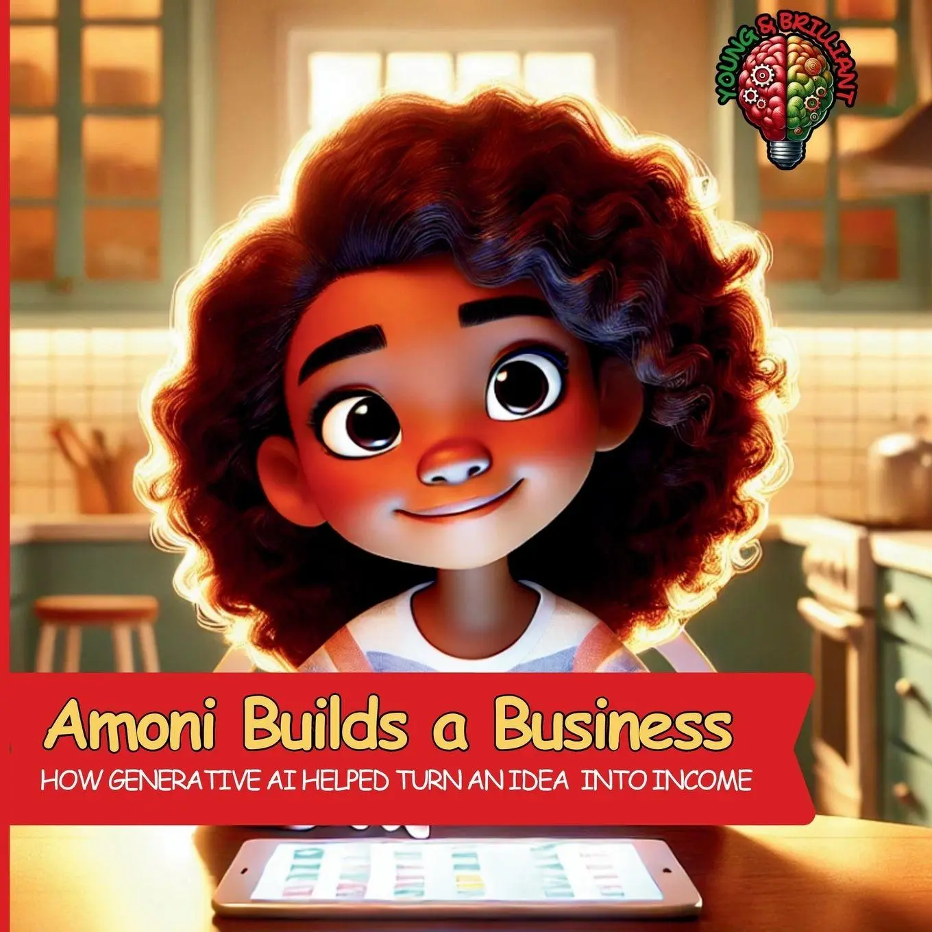 Cover: 9798992096668 | Amoni Builds a Business | Young &amp; Brilliant | Taschenbuch | Englisch